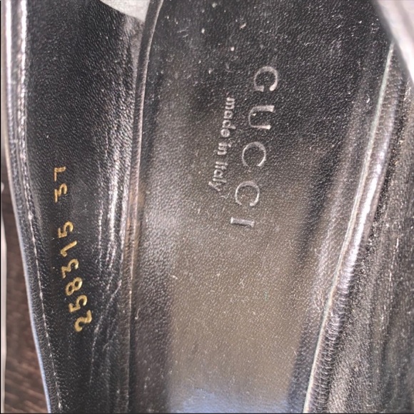 RARE💕 GUCCI MARMONT Black Leather. - Picture 6 of 9